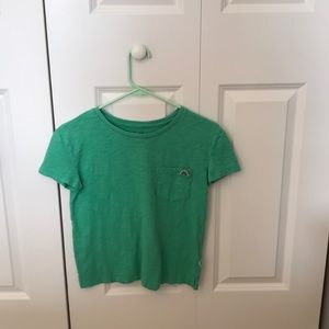 Short sleeve green tee